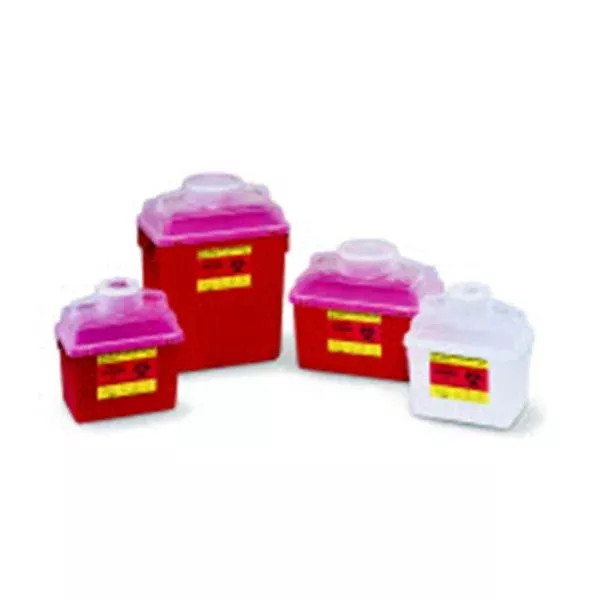 Becton-Dickinson Collector Sharps 6gal Red/Clear 6gal, 12 EA/CA (305465)