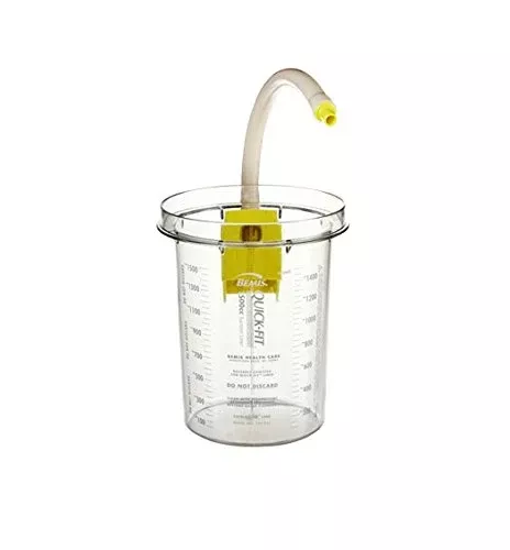 Bemis Healthcare Canister Outer 1500cc With Attached Bracket 10/Ca