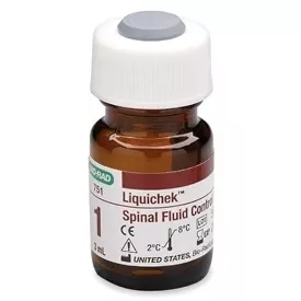 Bio-Rad Laboratories Assayed Control Liquichek Spinal Fluid Level 1 6 X 3 mL - M-762619-2519 | Box of 6
