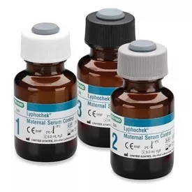Bio-Rad Laboratories Assayed Control Lyphochek Maternal Serum Control Level 3 3 X 5 mL - M-842835-2013 | Box of 3