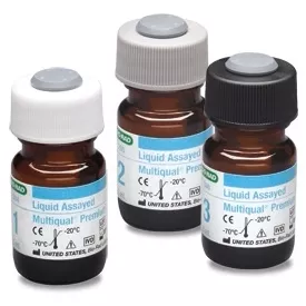 Bio-Rad Laboratories Assayed Control Multiqual Premium Assayed Level 3 3 X 5 mL - M-1039468-4869 | Pack of 1