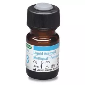Bio-Rad Laboratories Assayed Control Multiqual Premium Assayed Level 3 6 X 5 mL - M-1026509-1300 | Box of 6