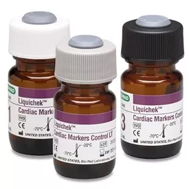 Bio-Rad Laboratories Cardiac Marker Control Liquichek Cardiac Markers LT Tri-Level 6 X 3 mL - M-944756-4583 | Box of 1
