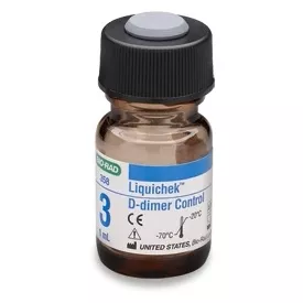Bio-Rad Laboratories Coagulation Control Liquichek D-Dimer Level 3 6 X 1 mL - M-1008765-2445 | Box of 6