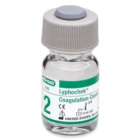 Bio-Rad Laboratories Coagulation Control Lyphochek PT / APTT / Fibrinogen / TT / ATIII Assays Level 2 12 X 1 mL - M-558455-3798 | Box of 1