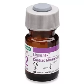 Bio-Rad Laboratories Control Liquichek Cardiac Marker LT Level 2 6 X 3 mL - M-648643-4746 | Box of 1