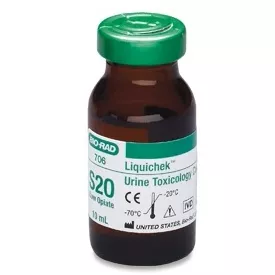 Bio-Rad Laboratories Control Liquichek Urine Toxicology Level S2O Low Opiate 10 X 10 mL - M-922889-2919 | Box of 1