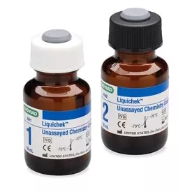 Bio-Rad Laboratories Unassayed Control Kit Liquichek Chemistry Analytes Bi-Level 2 X 10 mL - M-926022-4763 | Box of 1