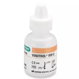 Bio-Rad Laboratories Unassayed Control Virotrol HIV-2 Single Level, Class C 1 X 5 mL - M-1092962-4728 | Box of 1