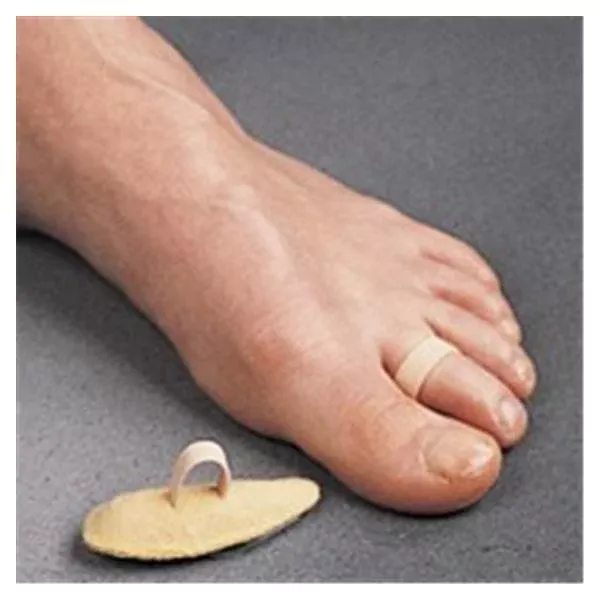 Bird & Cronin Crest Pad Toe Suede Leather Beige Size Large Right 3/Pk