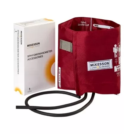 Blood Pressure Cuff McKesson LUMEON Adult Arm Large Cuff 34 - 50 cm Nylon Cuff - M-803204-4561 | Case of 15
