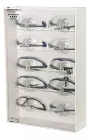 Bowman Medical Products Dispenser Eyewear Clear PETG Plastic 6/Ca