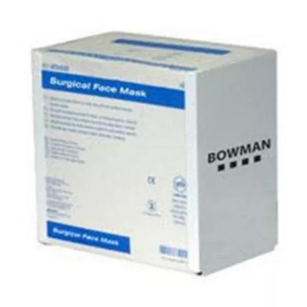 Bowman Medical Products Dispenser Face Mask White For Tie-On Masks Ea (FB-091)