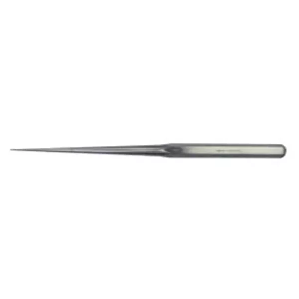 BR Surgical Curette Bone Bruns 9" #0 Oval Cup Tip Narrow Handle SS Ea