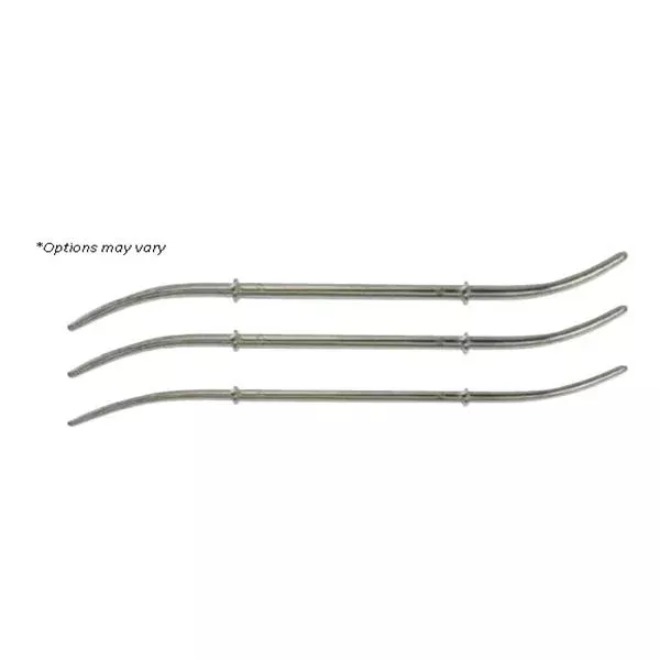 BR Surgical Dilator Uterine Hank 9.5-10mm #19/20 Reusable Stainless Steel Ea