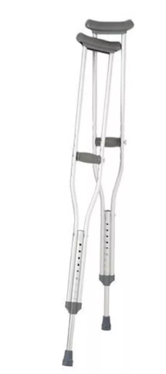 Breg Crutches Aluminum 4'6-5'2" Youth 1/Pr