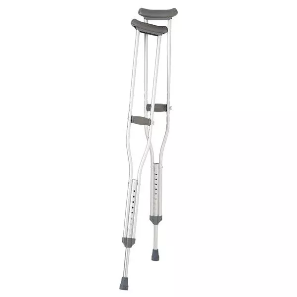 Breg Crutches Aluminum 5'2"-5'10" Adult 1/Pr