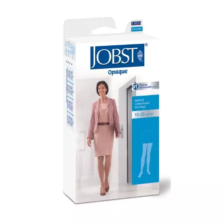 BSN Medical Compression Stocking JOBST Opaque Thigh High Large Natural Closed Toe - M-950280-2534 | Each
