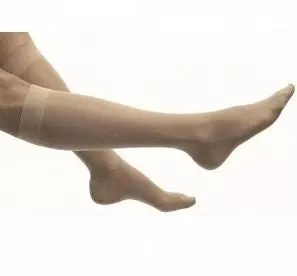 BSN Medical Compression Stocking JOBST Relief Knee High Large Natural Closed Toe - M-833960-367 - Pair