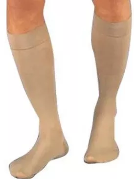 BSN Medical Compression Stocking JOBST Relief Knee High Medium Black Closed Toe - M-747760-3858 - Pair