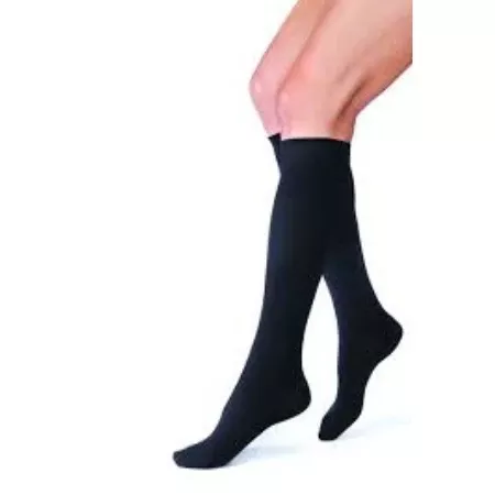 BSN Medical Compression Stocking JOBST Relief Knee High Small Black Closed Toe - M-977880-1697 - Pair