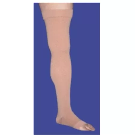 BSN Medical Compression Stocking JOBST Relief Thigh High Large Black Closed Toe - M-1061951-2978 - Pair