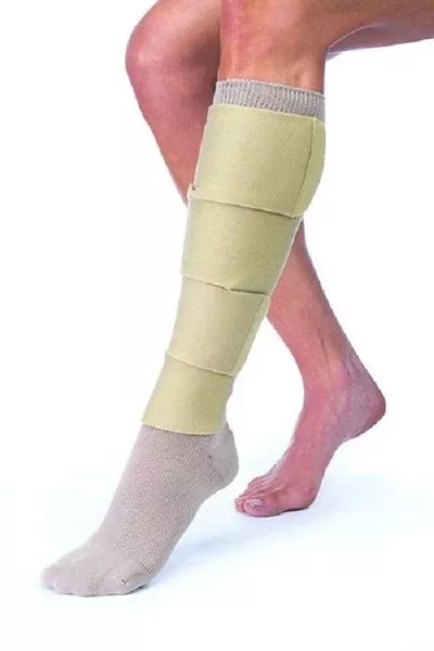 BSN Medical Compression Wrap JOBST FarrowWrap 4000 Leg Medium Tan Open Toe - M-1127896-373 - Each