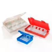 Caplugs Slide Storage Box HS2L Series Red 100 Slide Capacity - M-1036003-481 - Pack of 4