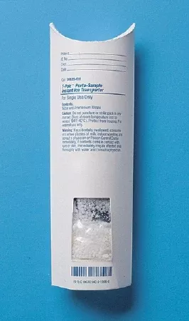 Cardinal Blood Sample Transport System T-Pak Porta-Sample - M-373742-1580 - Case of 50