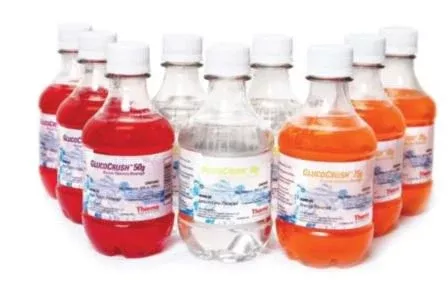 Cardinal Glucose Tolerance Beverage GlucoCrush 10 oz. per Bottle Fruit Punch Flavor 50 Gram - M-1032188-4593 | Case of 24