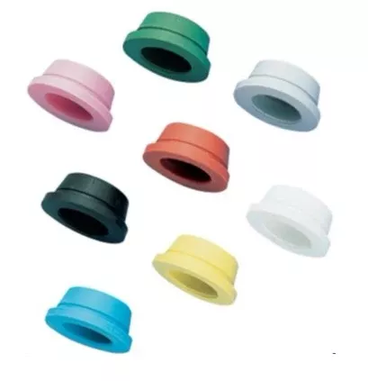 Cardinal SAV-IT Tube Cap Plug Cap White 13 mm For 13 mm Tubes, Evacuated Blood Drawing Tubes, Glass and Plastic Test Tubes - M-937566-1179 - Case of 1000