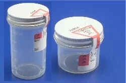 Cardinal Specimen Container Precision™ 2 X 3-1/2 Inch Plastic 120 mL (4 oz.) Screw Cap Unprinted Sterile - M-277690-4698 - Case of 400