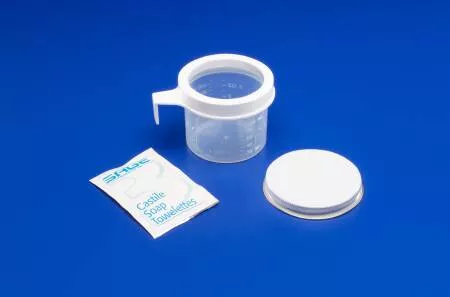 Cardinal Urine Specimen Collection Kit 120 mL (4 oz.) Specimen Collection Container Sterile - M-70220-702 - Case of 100