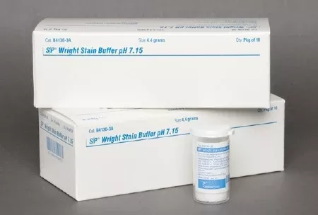 Cardinal Wright Stain Buffer SP 10 X 4.4 gram - M-862402-3117 - Pack of 10