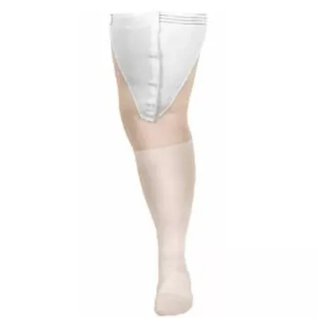 Carolon Company Anti-embolism Stocking CAP Thigh High Medium / Long White Inspection Toe - M-209608-4188 - CT/10