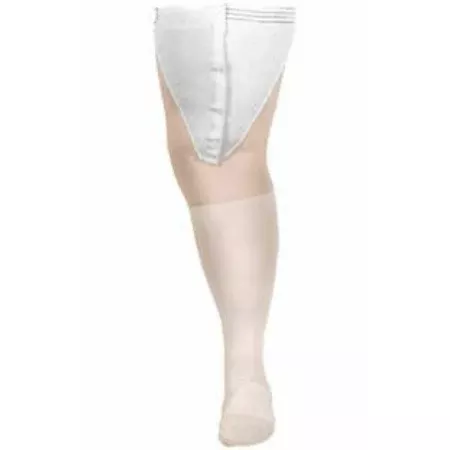 Carolon Company Anti-embolism Stocking CAP Thigh High Small / Regular White Inspection Toe - M-209604-124 - Pair
