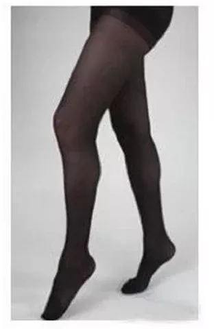 Carolon Company Compression Stocking Health Support Thigh High Size E Black - M-999001-3663 - CT/10