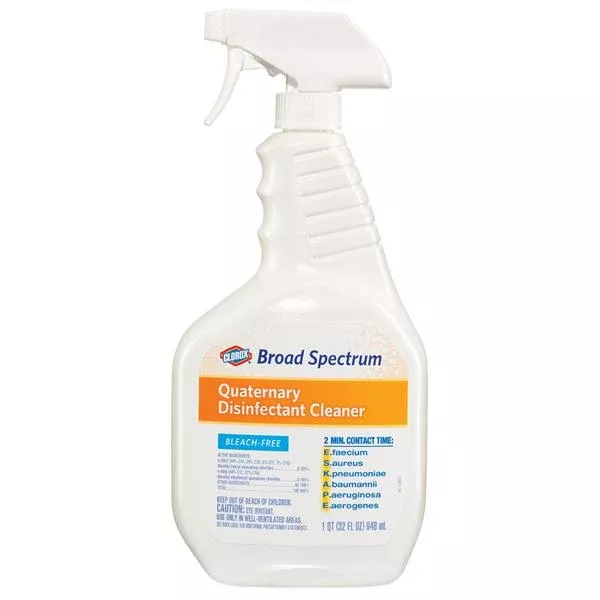 Clorox Sales Company Disinfectant Solution Clorox Broad Spectrum 32 oz 32oz/Bt, 9 BT/CA (30649)