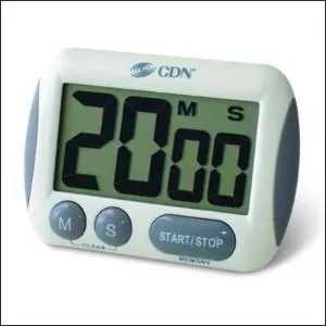 Component Design Electronic Alarm Timer Magnetic Back, Freestand, Mount with Alarm CDN 100 Minutes LCD Display - M-862765-2357 | Each