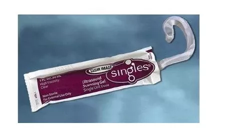 Cone Instruments Ultrasound Gel Clear Image Singles 400 Packets Dispensing Carton - M-883437-2106 | Case of 400