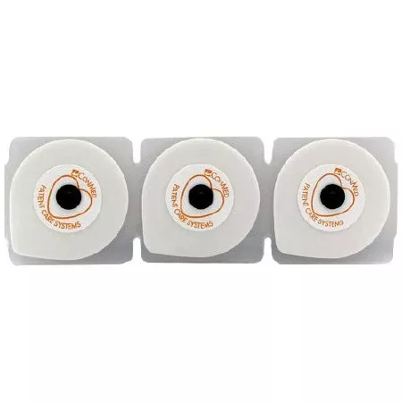 Conmed ECG Snap Electrode Positrace Monitoring Radiolucent 3 per Pack - M-733874-4495 | Case of 600