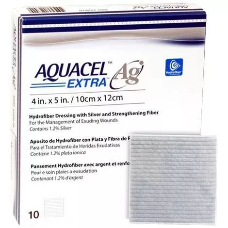 Convatec US Dressing Aquacel Hydrofiber 8x12" Rectangle 5/Bx
