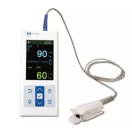 Covidien Handheld Pulse Oximeter Nellcor PM10N Battery Operated Audible and Visible Alarm - M-941910-1018 | Each