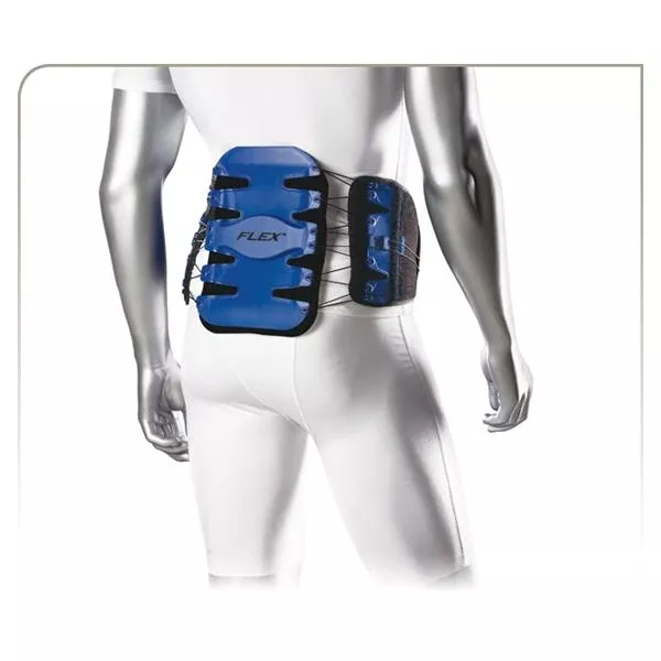 Cropper Medical Brace Stabilizer BackJack Flex Adlt Bx St Lumbar Blk/Blu Sz Sm Ea