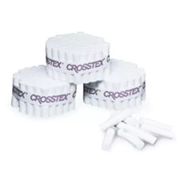 Crosstex International Cotton Roll Medium Size 2 Non Sterile 0.375 in 1.5 in 2000/Bx, 12 BX/CA (1078495)