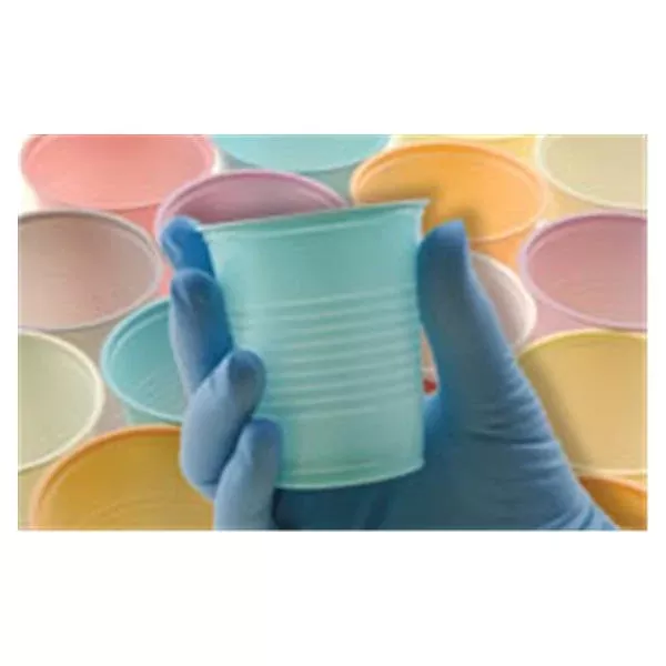 Crosstex International Cup Drinking Plastic 5 oz Green 1000/Ca (CXGR)