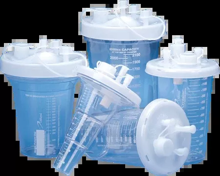 Deroyal IndustriesCanister Suction Crystaline 1500mL With Pour Spout 320/Ca