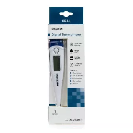 Digital Stick Thermometer McKesson Oral Probe Handheld - M-1125662-3473 | Case of 20