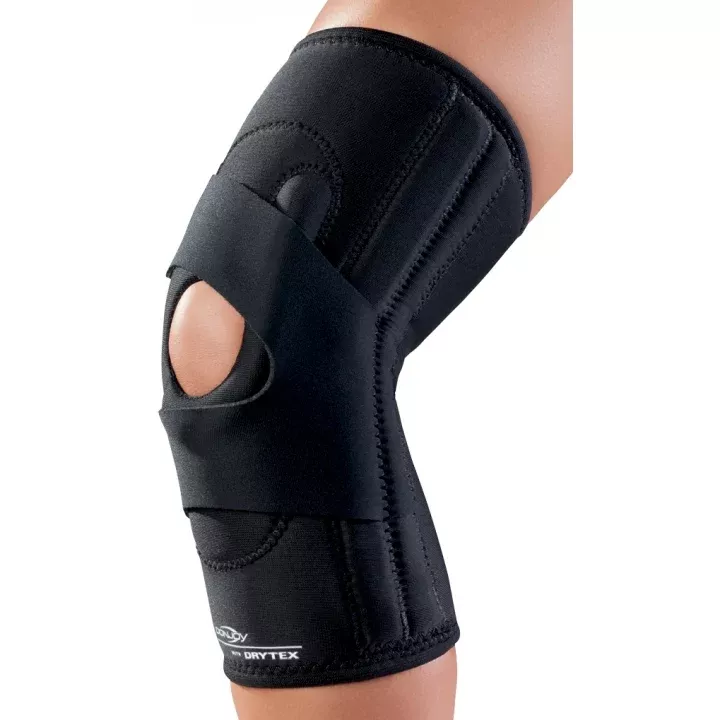 DJO Brace Hinged Adult Patellar Knee Neo Black Size Small Right Ea