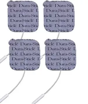 DJO ECG Snap Electrode Dura-Stick Monitoring 100 per Pack - M-1125584-4080 | Pack of 4